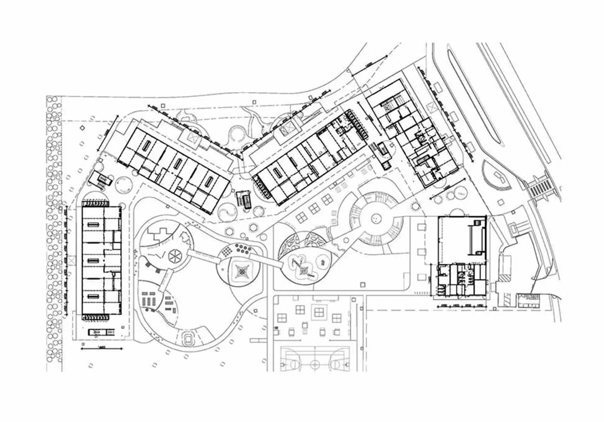 a map of a building