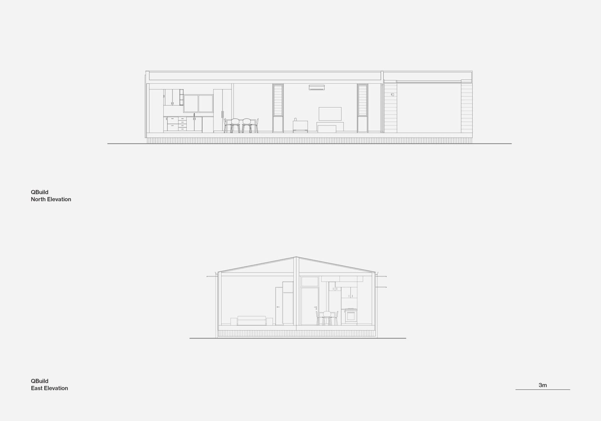 a drawing of a house